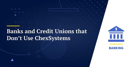 Banks that don't use chexsystems. Things To Know About Banks that don't use chexsystems. 
